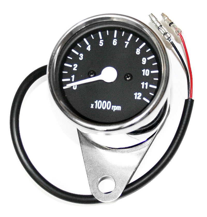 Deluxe Mini Custom Tachometer - XLmotorcycleparts