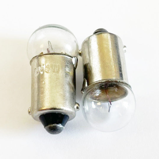 Instrument Bulb ~ 6V / 3W ~ BA9S - Pk/2 - XLmotorcycleparts