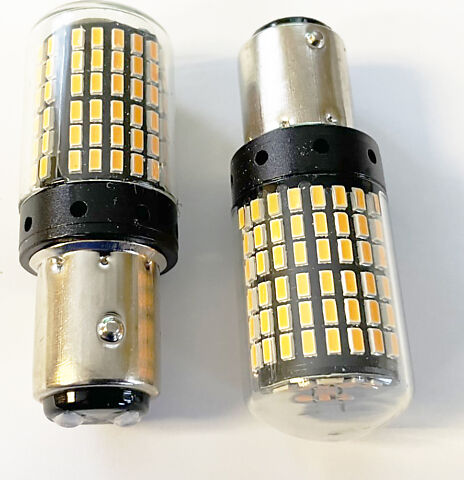 1157 Amber LED Turn Signal Bulb Set/2 - XLmotorcycleparts