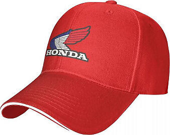 Red Honda Logo Hat - XLmotorcycleparts