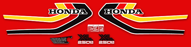 Complete Decal Set - XLmotorcycleparts