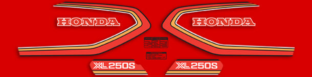 Complete Decal Set - XLmotorcycleparts