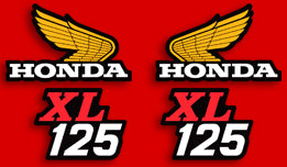 Gas Tank & Side Cover Decal Set - XLmotorcycleparts