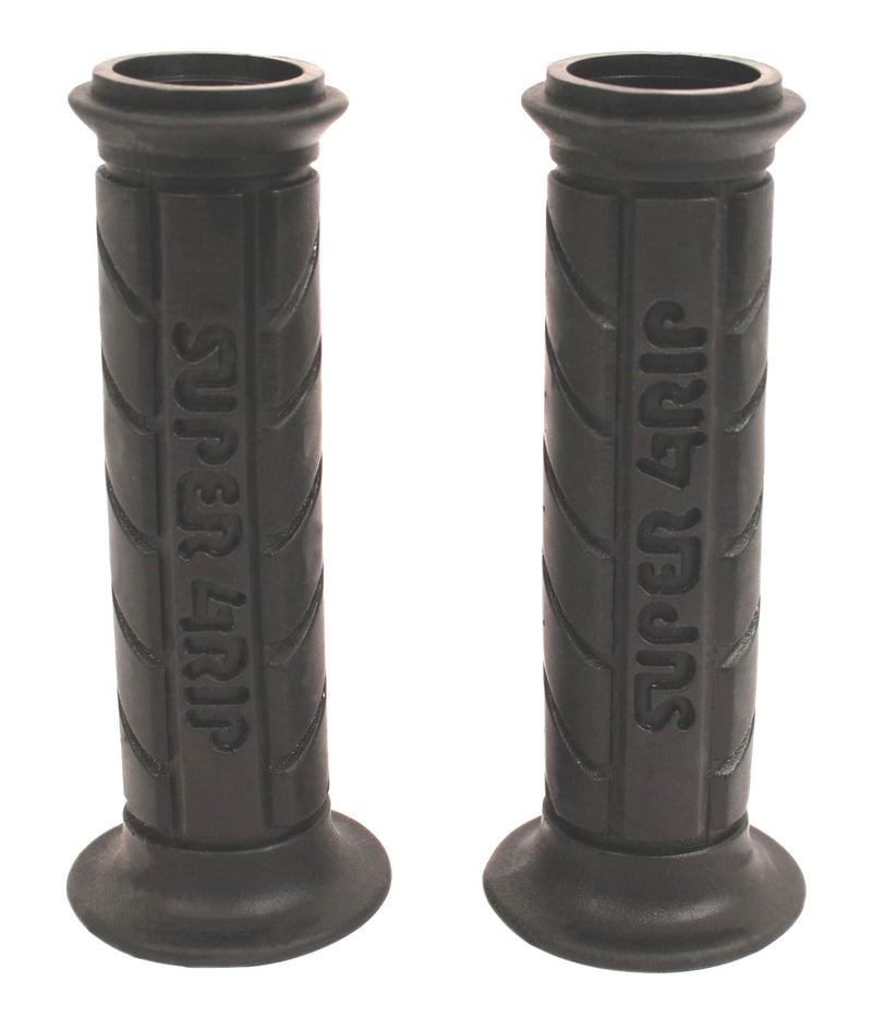 Black Superbike Grips ~ For 7/8" Bars - XLmotorcycleparts