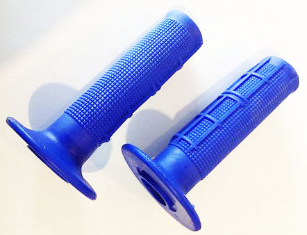 Blue Moto Cross Grips ~ For 7/8" Bars