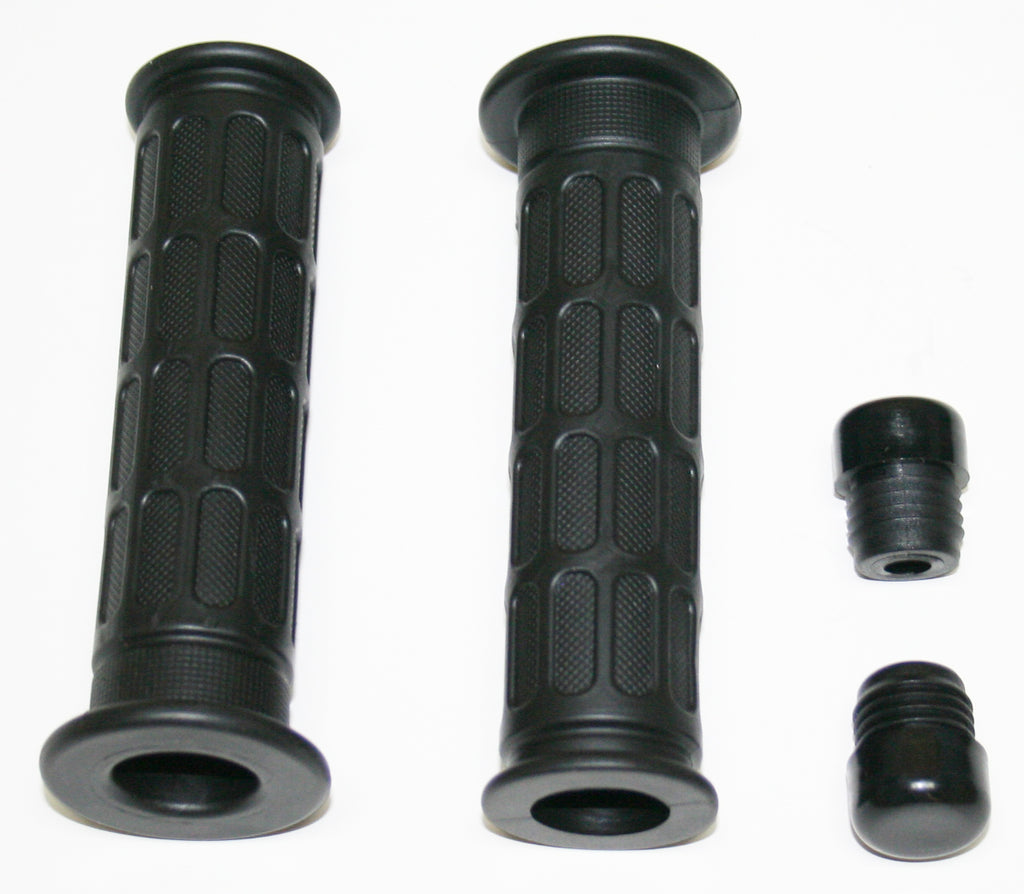 Oval Pattern Grips Open Ends ~ For 7/8" bars