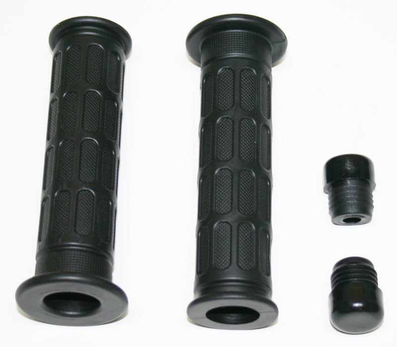 Oval Pattern Grips Open Ends ~ For 7/8" bars - XLmotorcycleparts