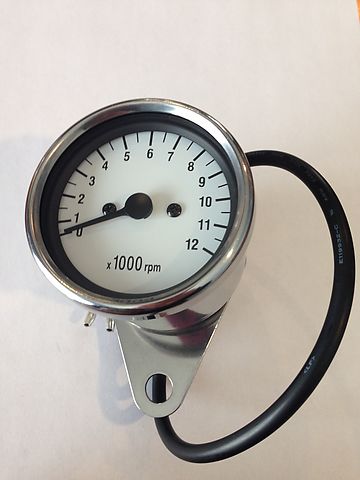 Deluxe Mini Custom Tachometer ~ 7:1 Ratio