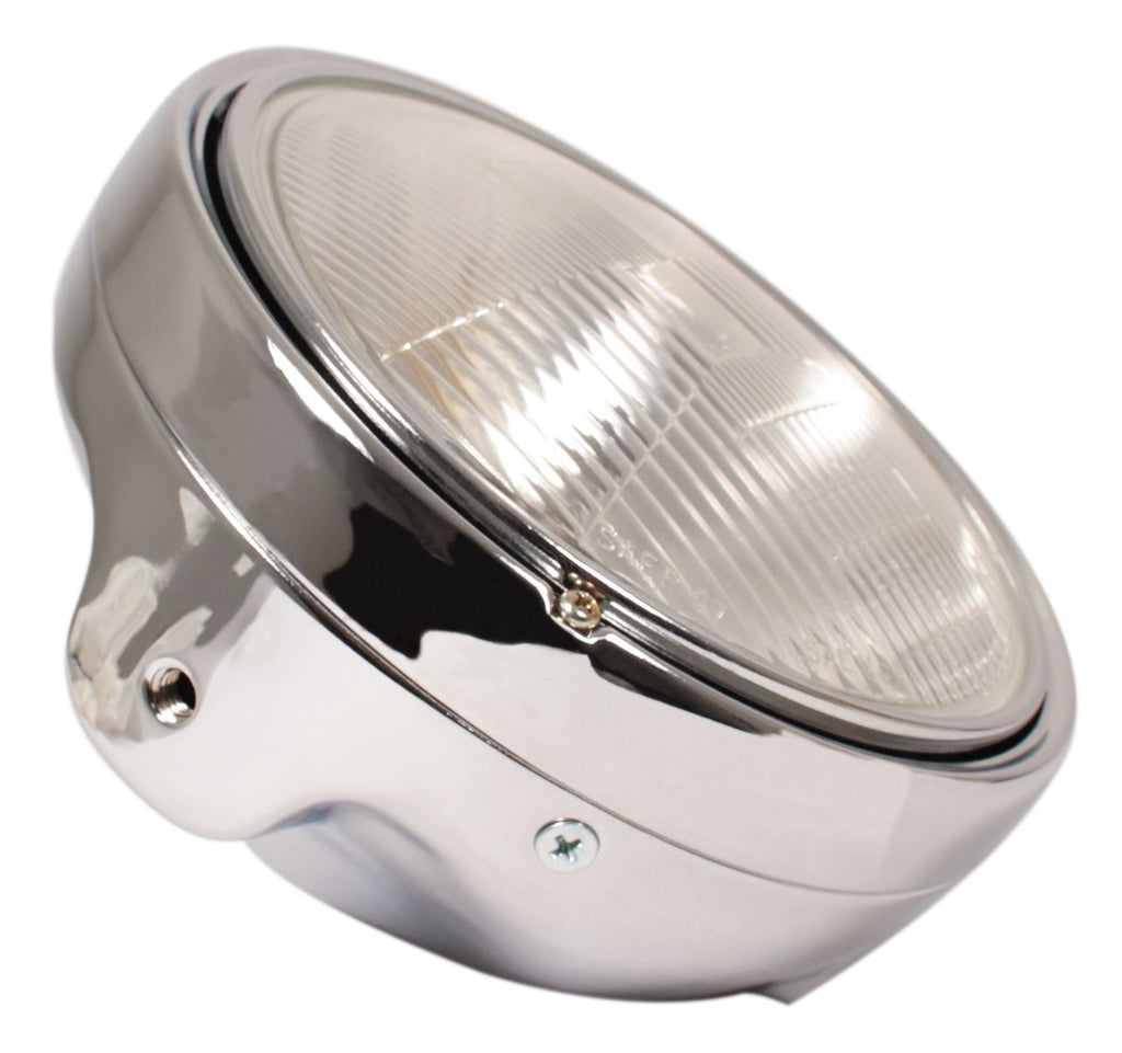 7" Chrome Side Mount Headlight Assembly