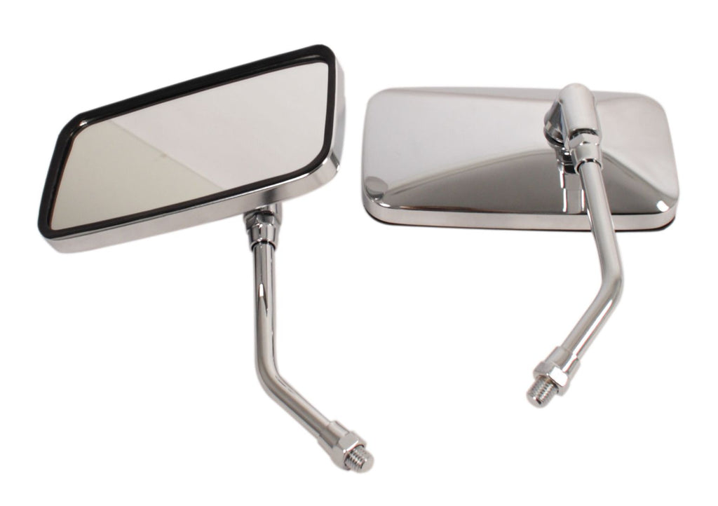 Chrome Rectangular Mirrors Set/2