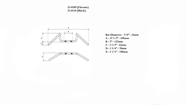 Café/Clubman Style Handlebar