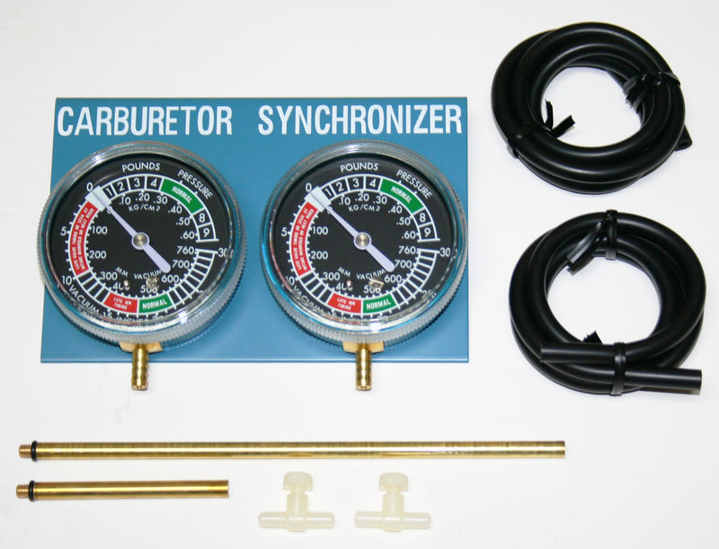 Carburetor Synchronizer Vacuum Gauge ~ 2 Carb Synchronizer