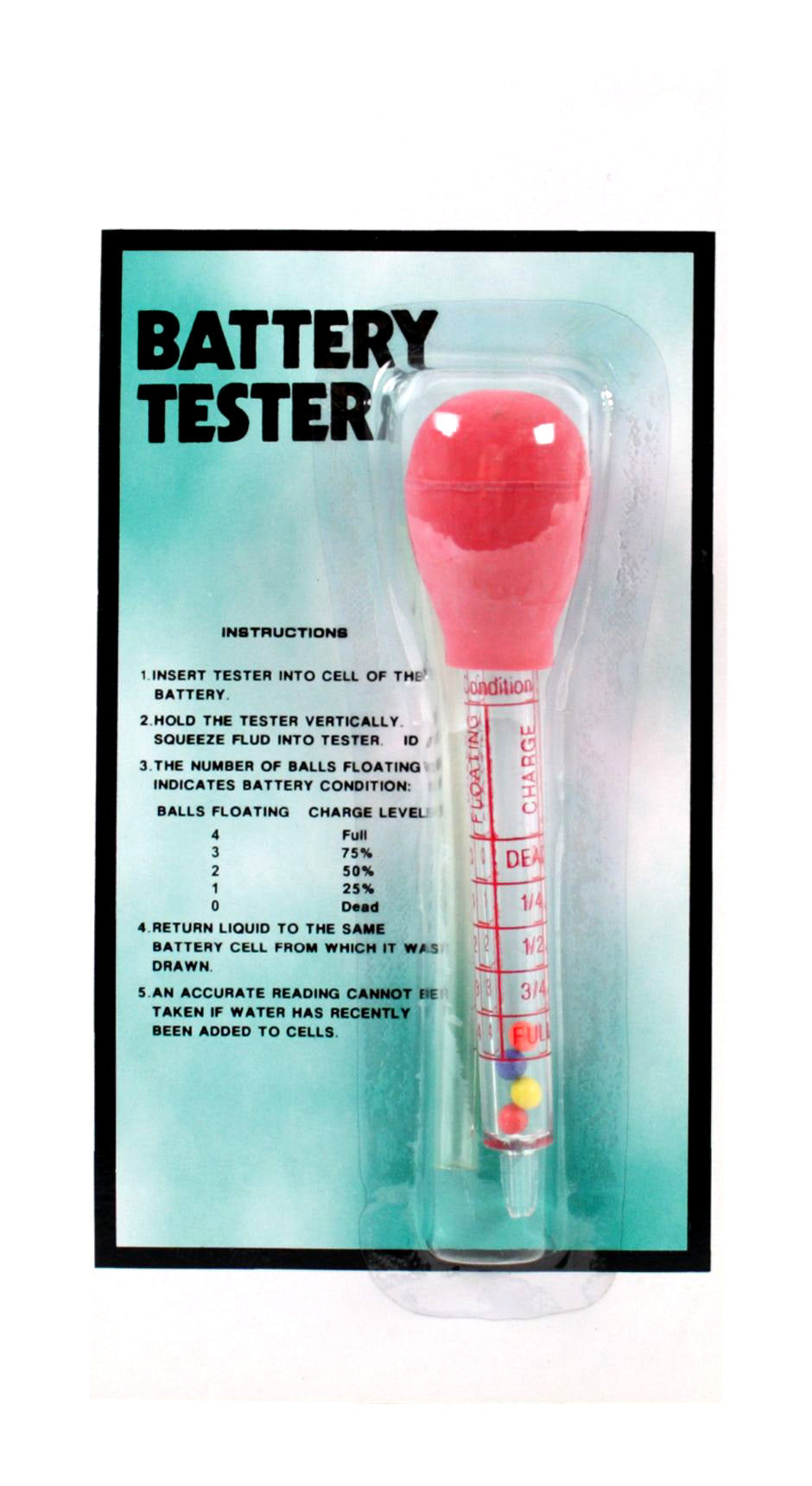 Battery Hydrometer - XLmotorcycleparts